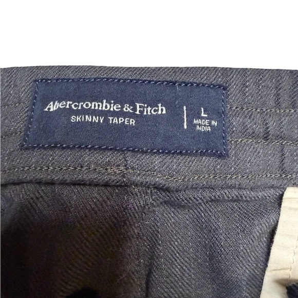 ✨ Abercrombie & Fitch Skinny Taper Pants Size L ✨ - Picture 7 of 8